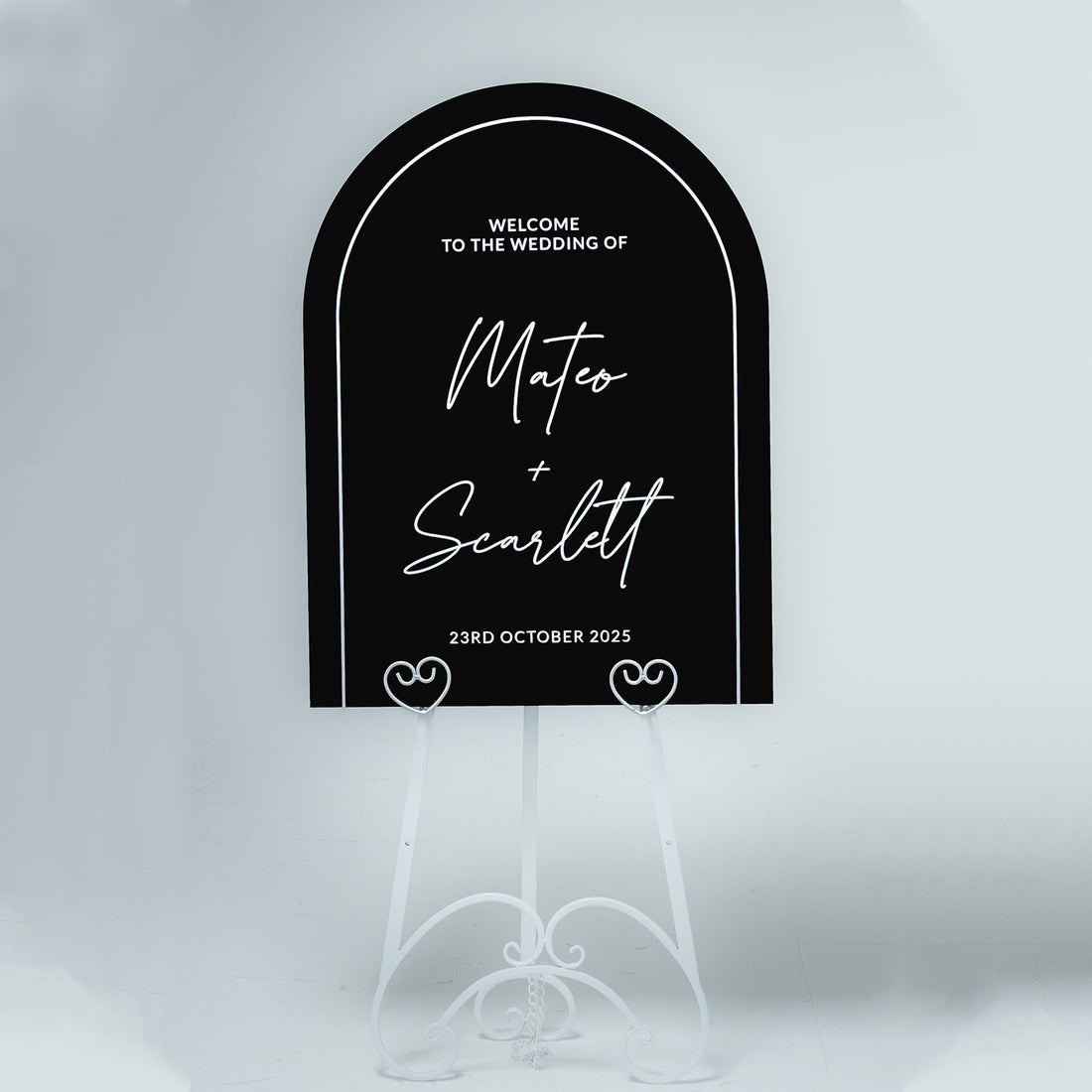 Acrylic Welcome sign